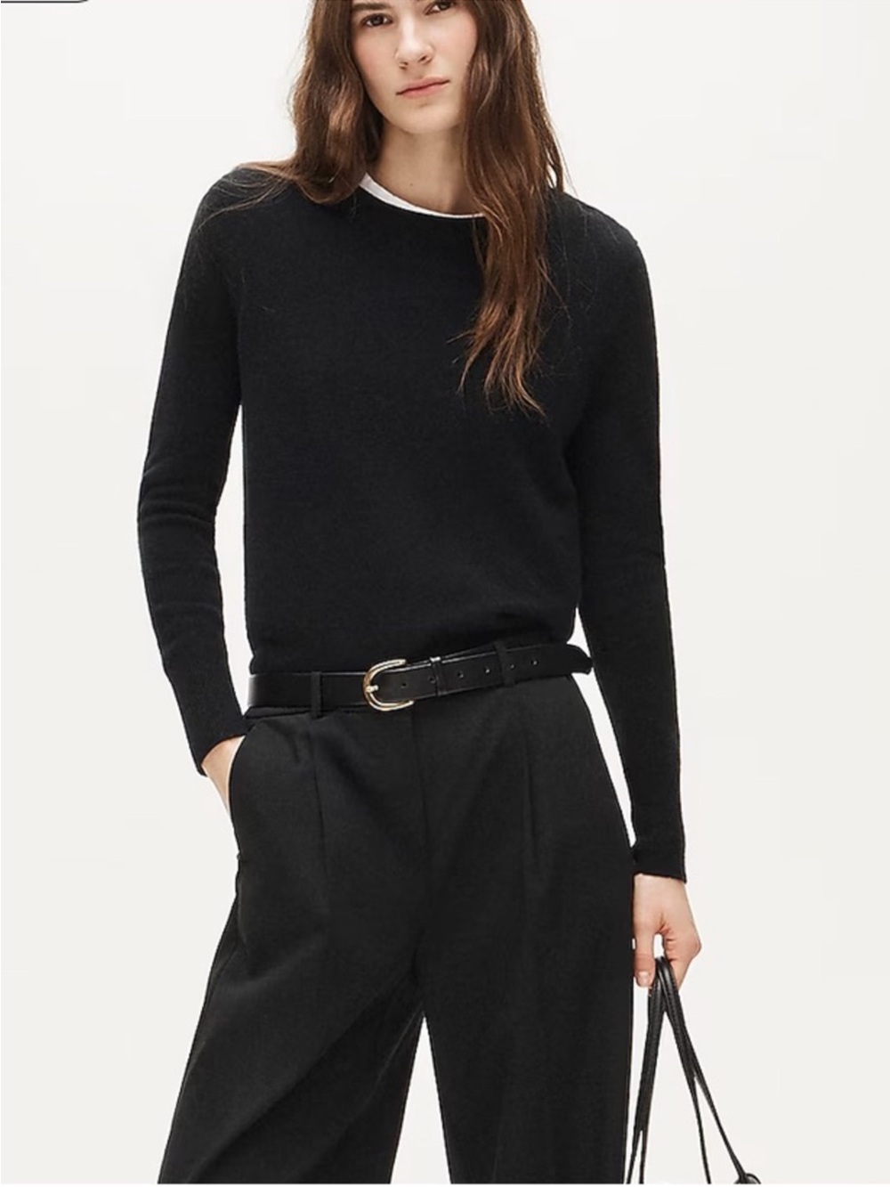 J Crew 100% Cashmere classic-fit crewneck sweater XS